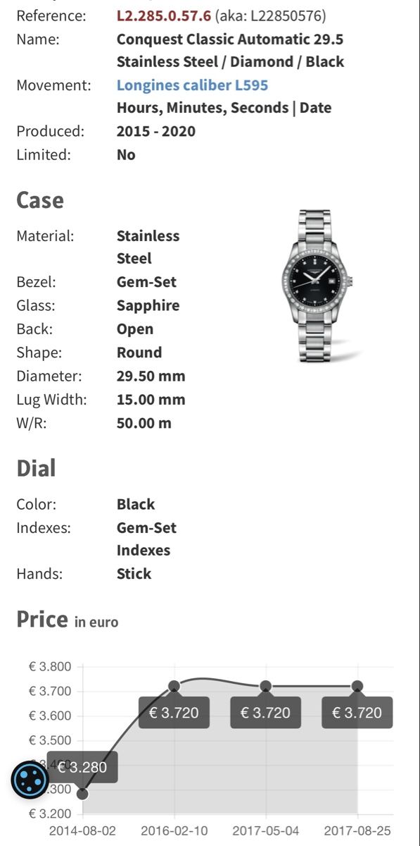 Longines Orologi: Longines automatic Damen Uhr  – Usato da Horw venduto da Try_q79n 5