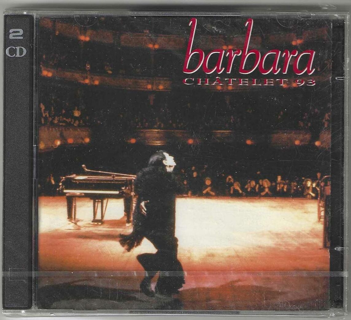 CD: Barbara - Châtelet 93 - 2 X CD - Neue – Nuovo e nell'imballaggio originale da Genève venduto da CDLPBookS
