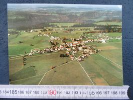 LES BOIS JURA AERO-FOTO FLUGZEUGAUFNAHME AK 1989