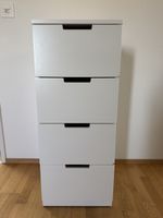 Weisses Schubladenelement