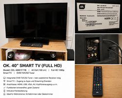 Neu OK. 40 Zoll Smart TV (Full HD)
