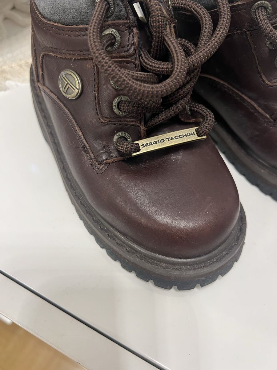Scarpe per ragazzi: SERGIO TACCHINI LEDER BOOTS GR 28 – Usato da Basel venduto da theo-g77 1