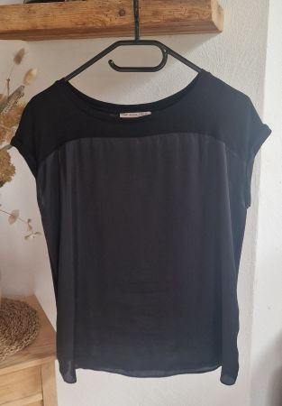 Schwarzes Damenshirt, Gr. L, Top Zustand