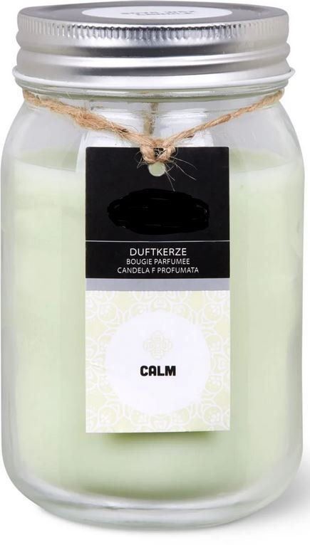 Candele: Duftkerze im Glas CALM 70 h – Nuovo e nell'imballaggio originale da Oensingen venduto da Liquidations-Shop