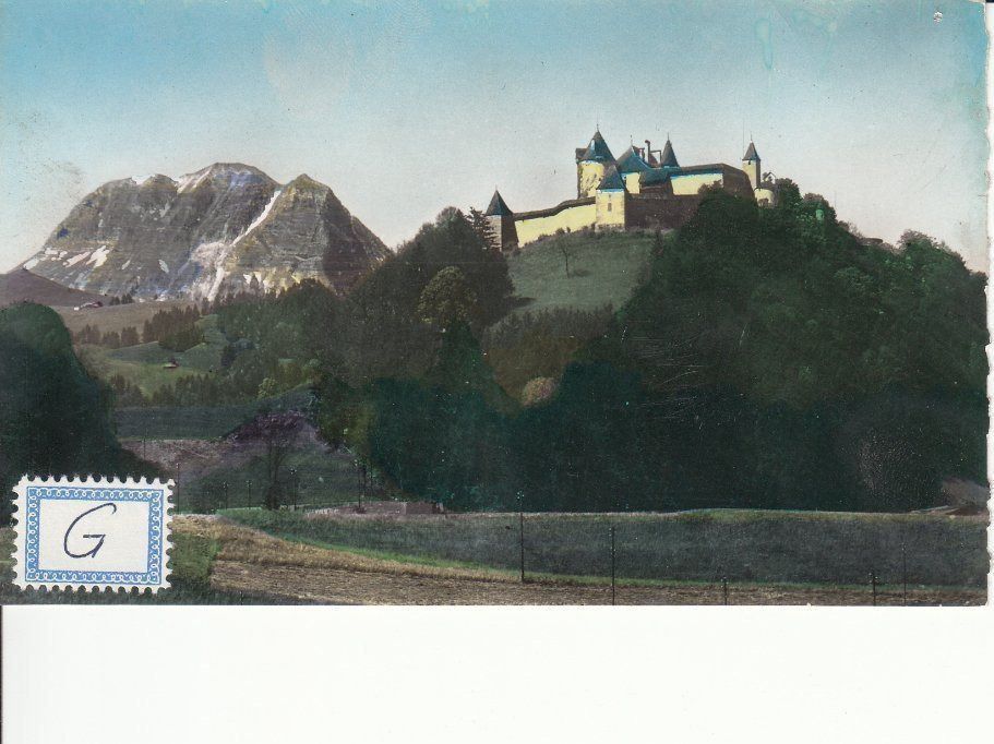 Cartoline postali: Burg Greyerz, ca. 1930 – Usato da Bürglen TG venduto da StampGraf