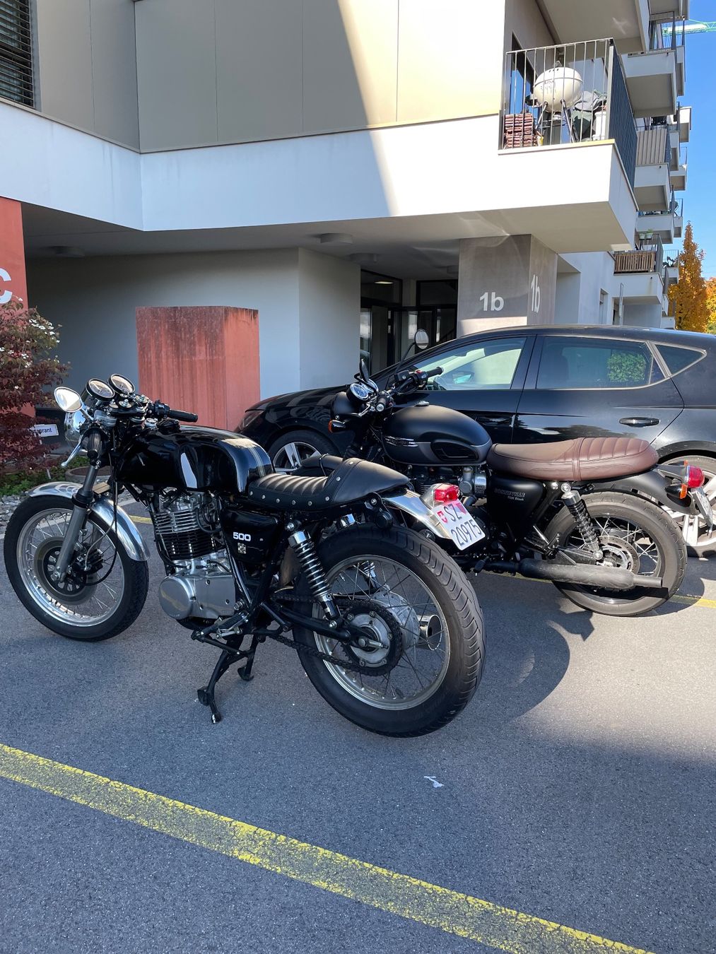Yamaha Altro: Yamaha SR 500, Jg79, Coffee Racer – Usato da Luzern venduto da Larsinski