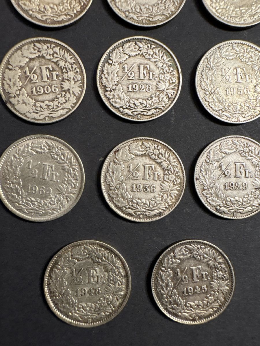Toutes les monnaies: Schweizer Münzen – D'occasion à Flawil par Mum5 3