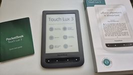 PocketBook Touch Lux 3 E-Reader – 6 Zoll, Top Zustand