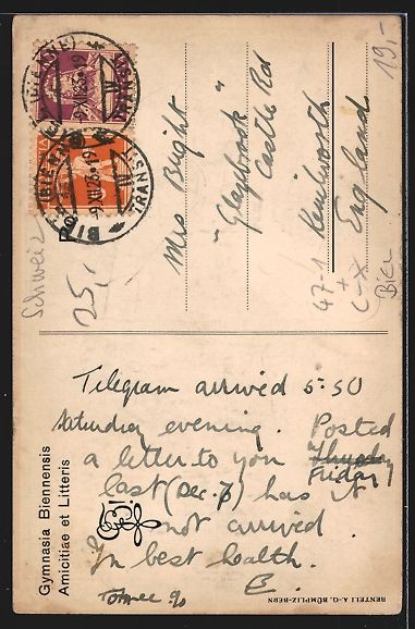 Cartoline postali: Bienne, studieren unter dem Brunnen, stu – Usato da Berlin venduto da bartko-reher 1