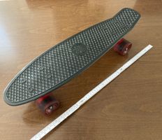 Slide Skateboard 22‘‘ 55.8 cm Schwarz Kind LED Rollen Short