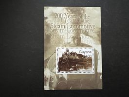 Guyana 2002  Eisenbahn Block ** Luxus (D279)