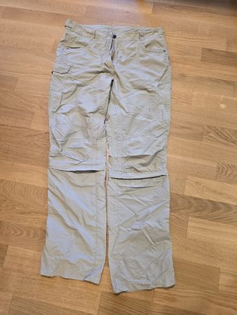 Wanderhose Damen Grösse 40 Zip-Off Beige guter Zustand