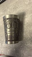 Bicchierino in stagno vintage calcio