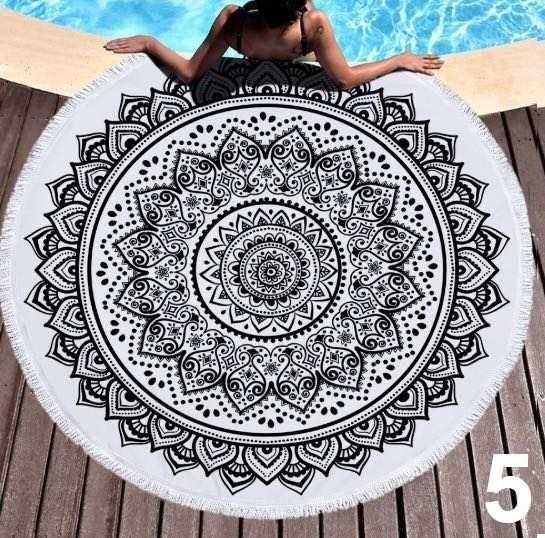 Teli da bagno: Mandala Badetuch – Nuovo e nell'imballaggio originale da Lichtensteig venduto da JASAGO 2