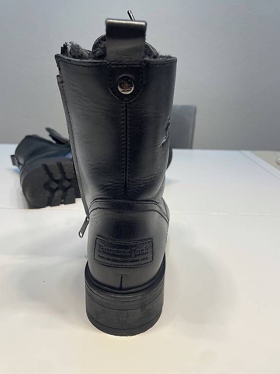 Scarpe da donna: PANAMA JACK WINTERSTIEFEL SCHWARZ ECHT LEDER&FELL – Usato da Ebikon venduto da lau_vnq7 3