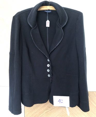 Veste noire C&A mi-saison taille 42, élégante