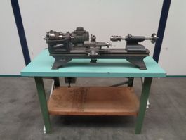 SCHAUBLIN 102 mit Satz Zangen/Dreibackenfutter