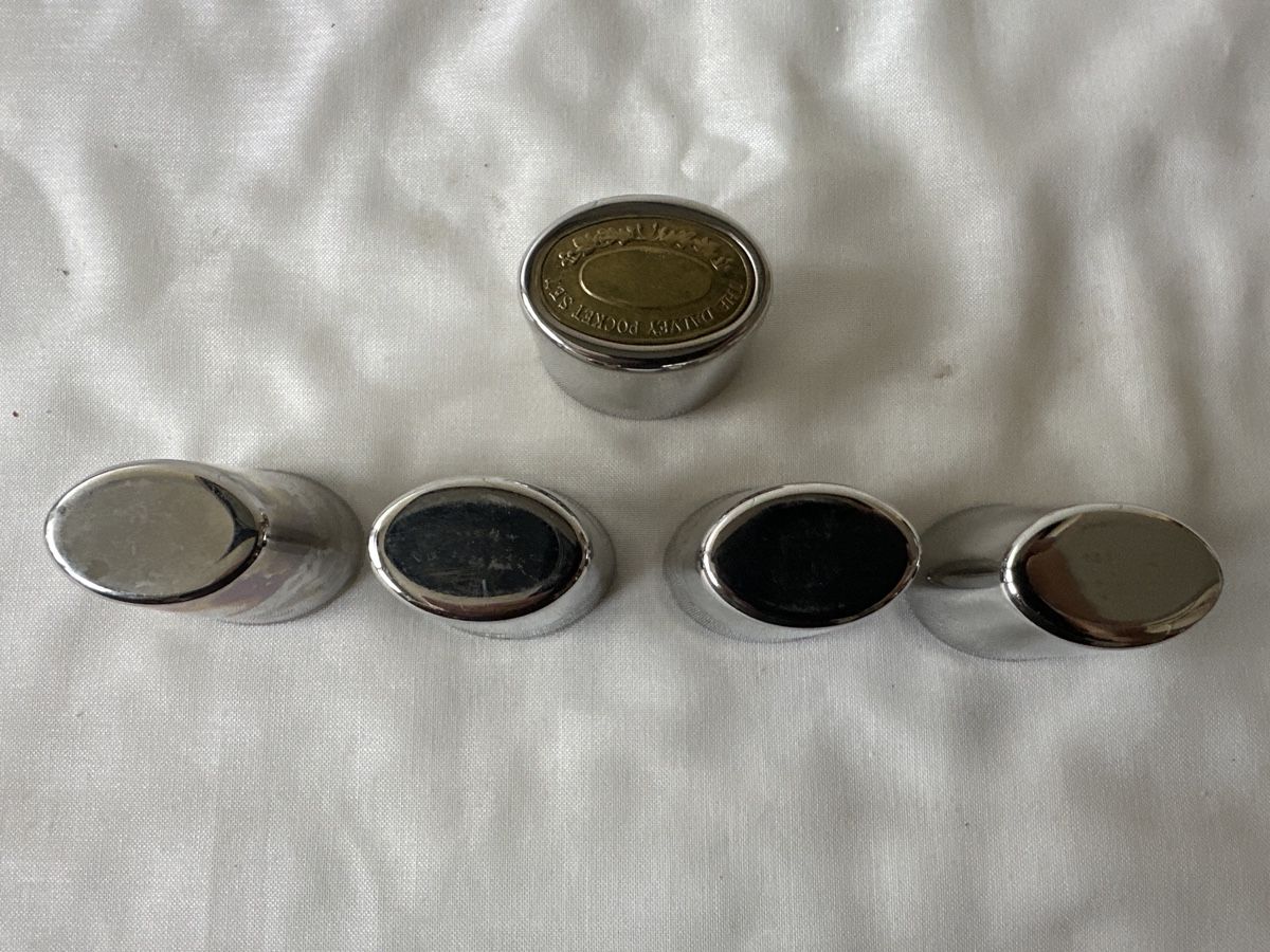 Geschirrsets: The Davey Pocket Set - 4 Schnapsbecher + Etui – Gebraucht aus Zürich von Chaeffeler 4