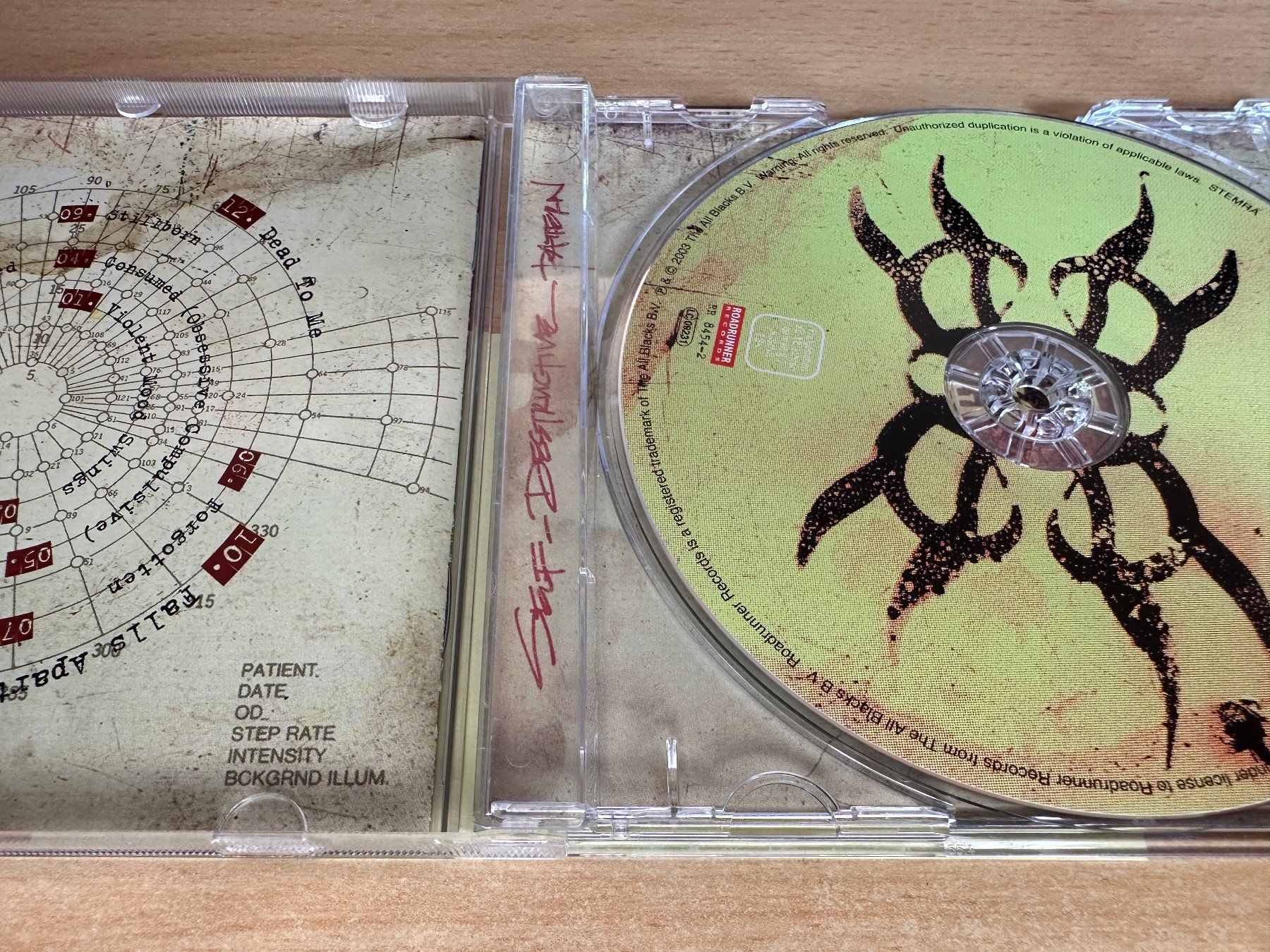 CD: Spineshank – Self-Destructive Pattern – Usato da Rikon im Tösstal venduto da Alpenmutz 2