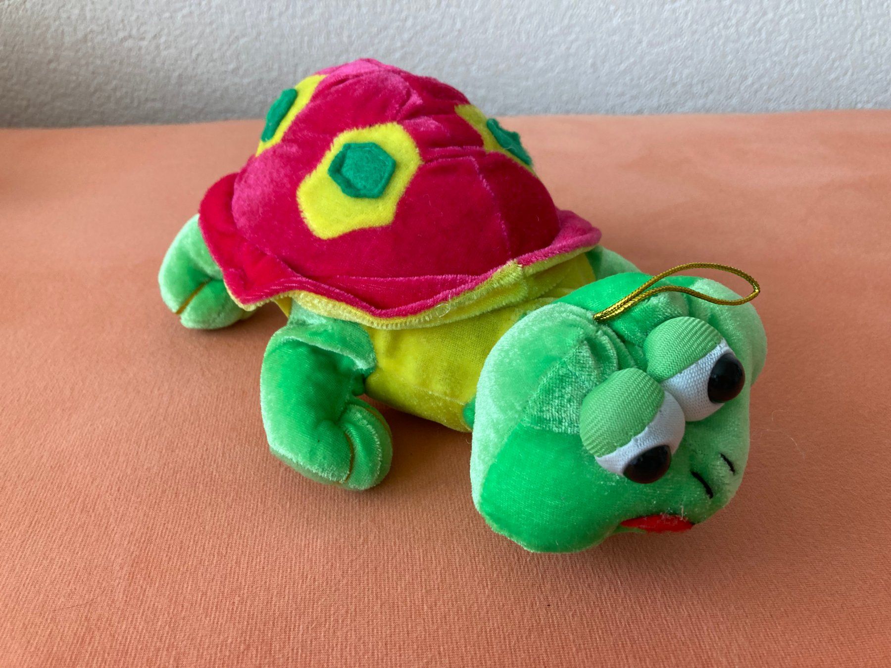 Giocattoli: Vintage Plüsch: Eine witzige Schildkröte – Usato da Basel venduto da Nofretete39