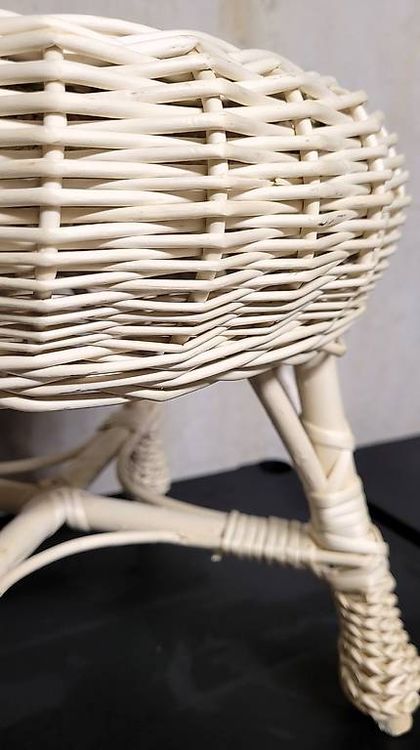 Hocker: Kinderhocker aus Weide Handgemacht NEU – Neu und originalverpackt aus Affeltrangen von b.fly. 3
