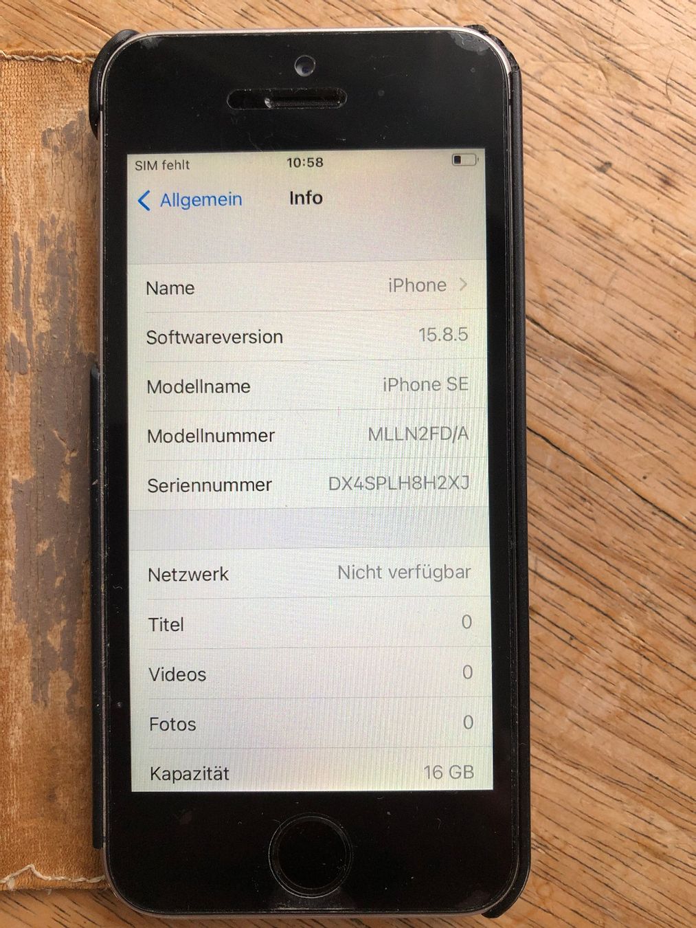 Apple Portables: iPhone SE 16GB – D'occasion à Grenchen par Kogi7 1