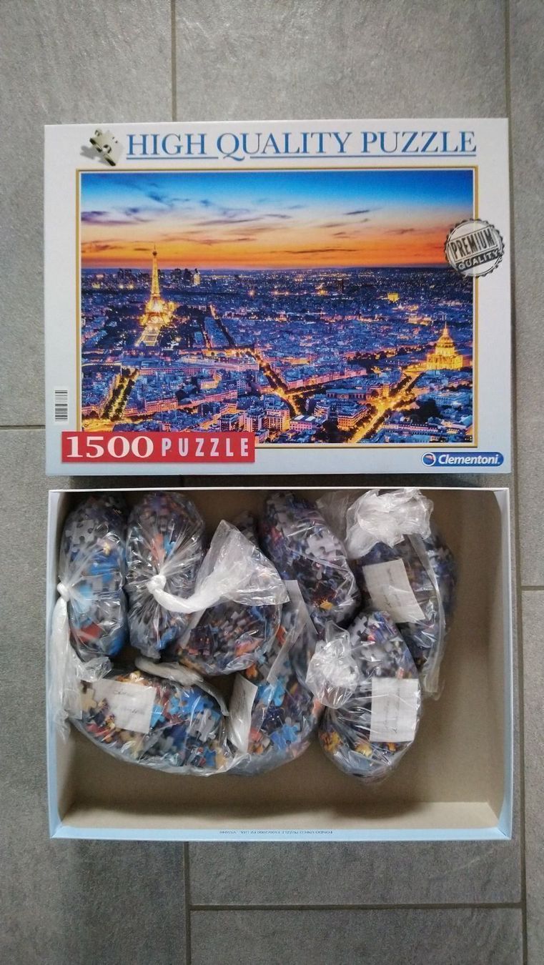 Puzzle: Puzzle "Paris view" 1500 Teile – Nuovo (secondo la descrizione) da Jonen venduto da h-blxgirl79 1