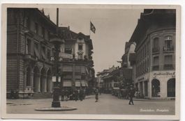 INTERLAKEN Postplatz, Oldtimer, Auto