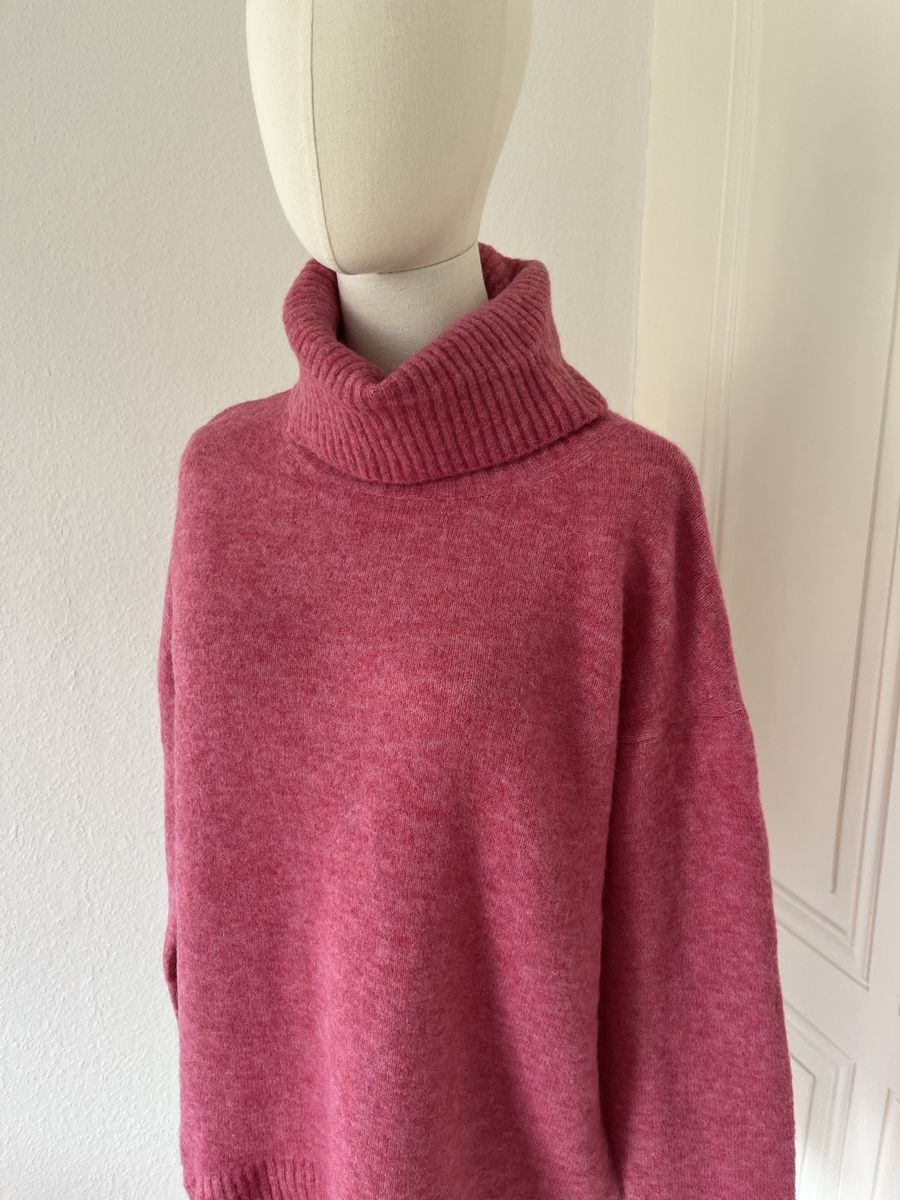 Massimo Dutti Maglioni & Felpe: Massimo Dutti Pink Roll Turtle Neck Jumper Size S – Nuovo (secondo la descrizione) da Mies venduto da nic_yk5d 1
