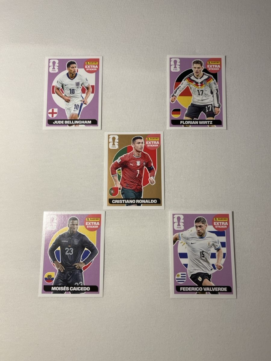 Panini Carte collezionabili: Ronaldo bronze + four lila = Eng Ger Ecu Uru  – Nuovo e nell'imballaggio originale da Zug venduto da Haegito