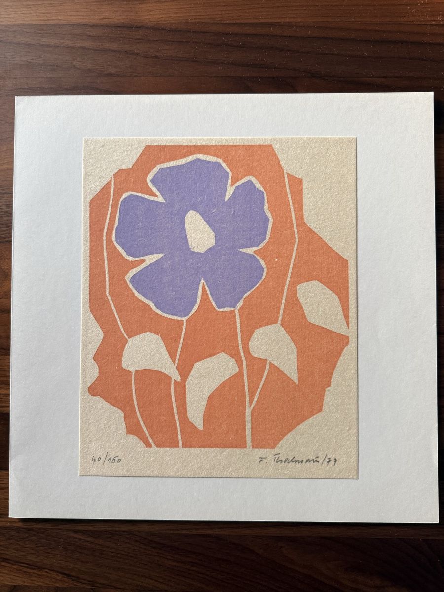 Grafica & Litografie: Fritz Thalmann - Farbholzschnitt – Usato da Solothurn venduto da NUVICO 1
