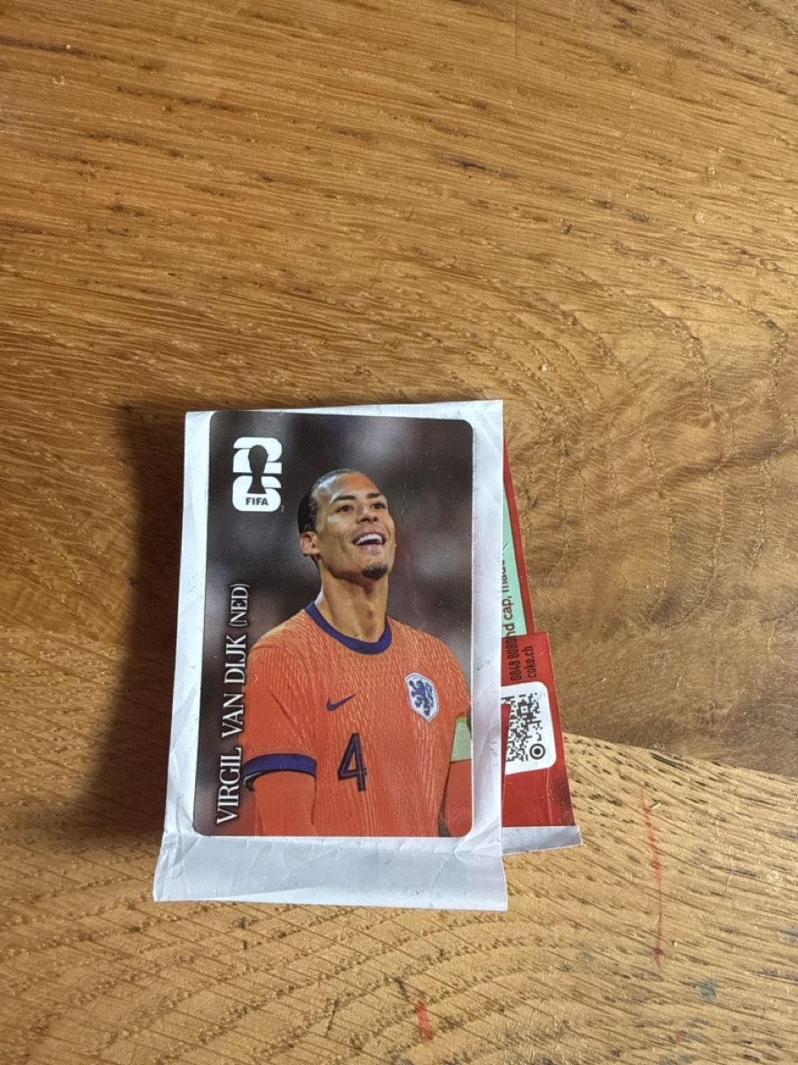 Panini Carte collezionabili: Panini Coca Cola CC6 Virgil Van Dijk – Nuovo (secondo la descrizione) da Masein venduto da Buender45