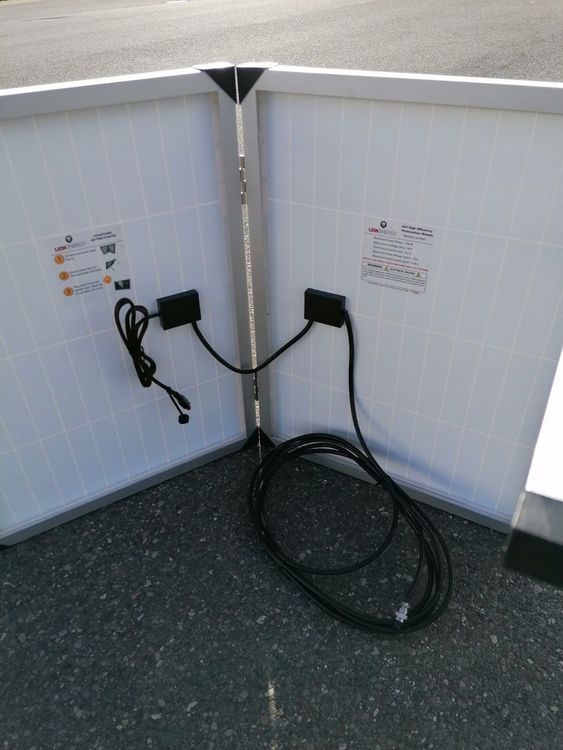 Dispositivi a energia solare: Panneau solaire valise 100W – Usato da villars sur glane venduto da Ftrouplin 1
