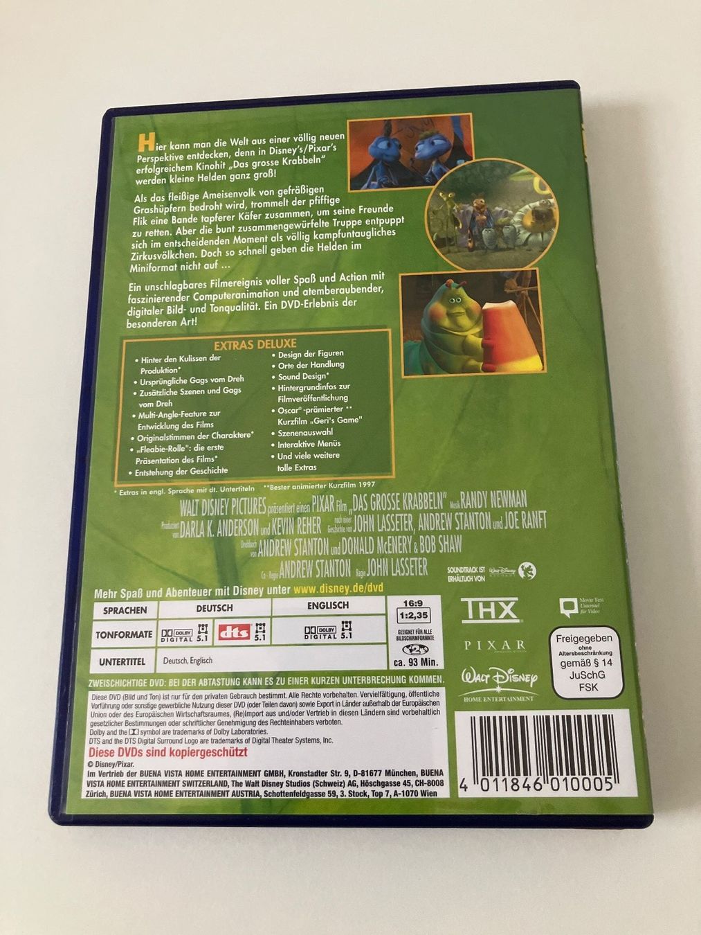 Tutti i DVDs: Das große Krabbeln (2 DVDs) Special Collection – Usato da Arbon venduto da JoJoAs 1