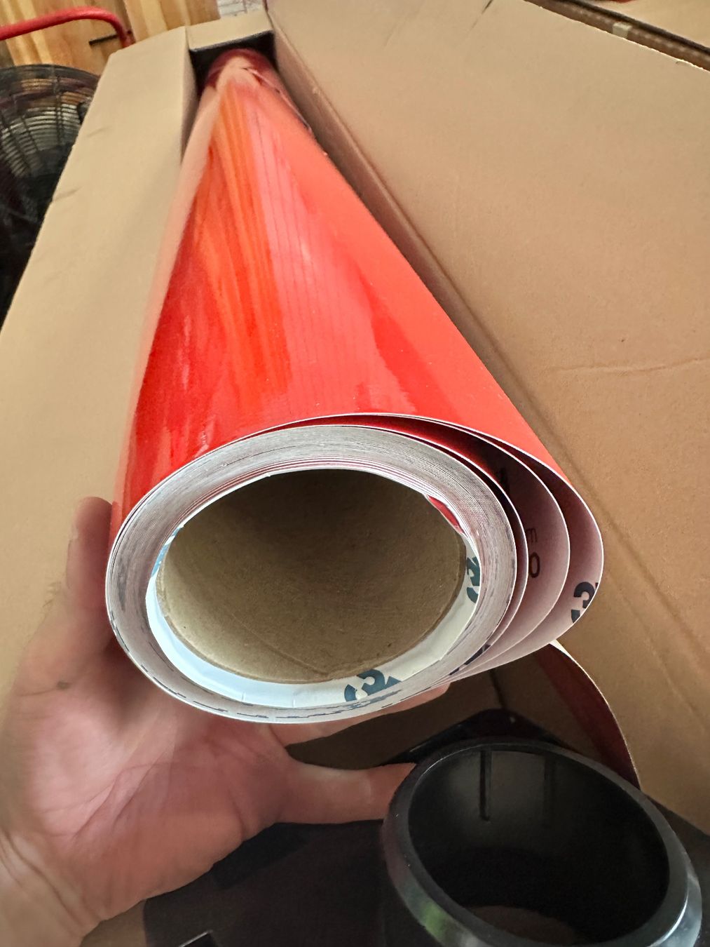 Ritocchi & pellicole di protezione: Diverse Autofolie 3M Restposten, rot, gelb – Usato da Winterthur venduto da allstar44 2