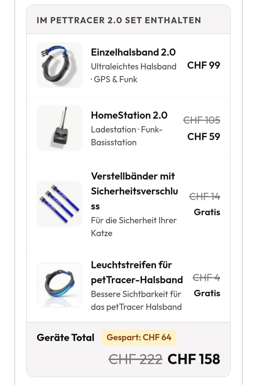 Sonstiges Tierzubehör: Pettracer Halsband Katze – Gebraucht aus Lotzwil von Nugg10 5
