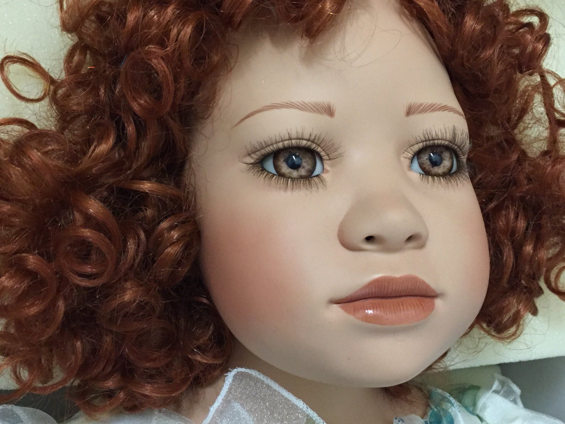 Bambole: Original "Elite Dolls" Neu, ca. 90 cm. – Nuovo e nell'imballaggio originale da Schaffhausen venduto da vintageville 1