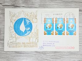 CL05 Enveloppe + Timbre Espagne 1965