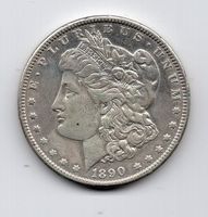 (2539) USA, 1 Dollar 1890, Morgan, vz