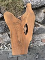 Massivholz Baumkante - vermutlich Nussbaum