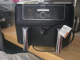 Ninja Heissluftfritteuse Dual Zone, neuwertig, Top Zustan...