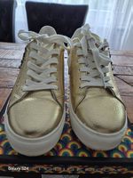 Kurt Geiger London Turnschuhe Gold Grösse 38 neuwertig