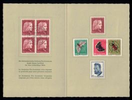 Pro Juventute Geschenk Folder 1953, kleine Auflage !