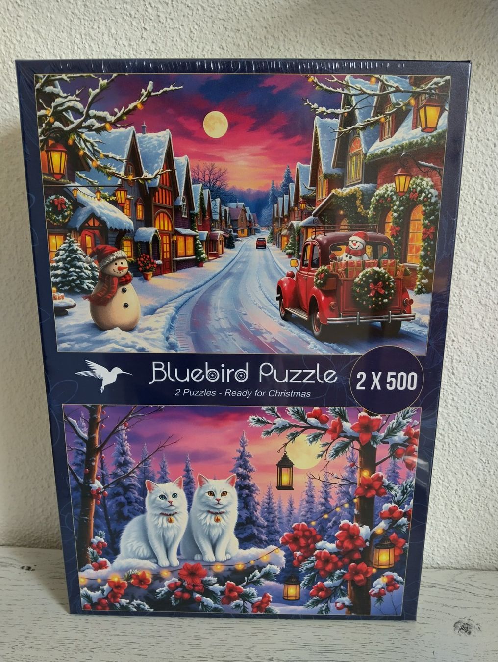 Puzzle: 2 x 500er Puzzle, Bluebird, neu – Nuovo e nell'imballaggio originale da Full-Reuenthal venduto da Ilor0309