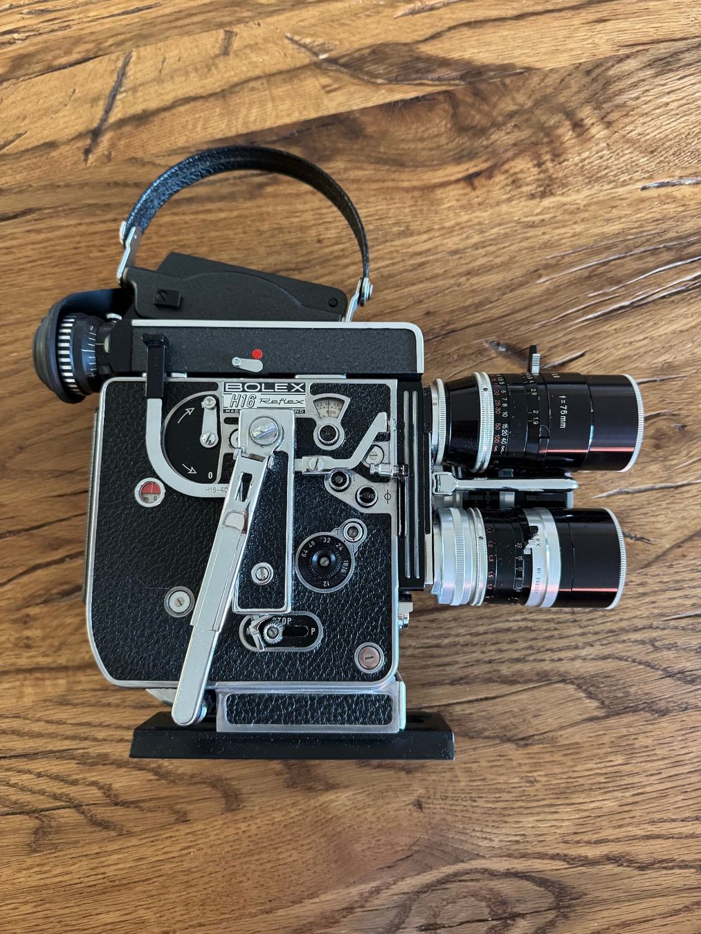 Bolex Fotocamera: Bolex H16 Reflex mit 3 Objektiven – Usato da Oberrohrdorf venduto da ker_5h67