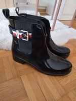 Tommy Hilfiger Gummistiefel, Schwarz, Grösse 39