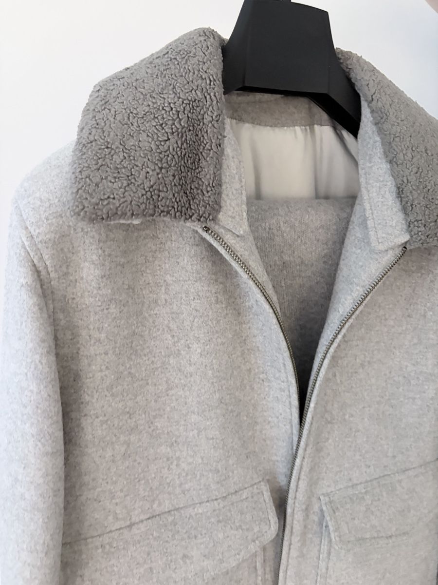 Suitsupply Vestes: Suit Supply - Light grey bomber jacket - Size 50 – D'occasion à Basel par Ckymky5678_ 1