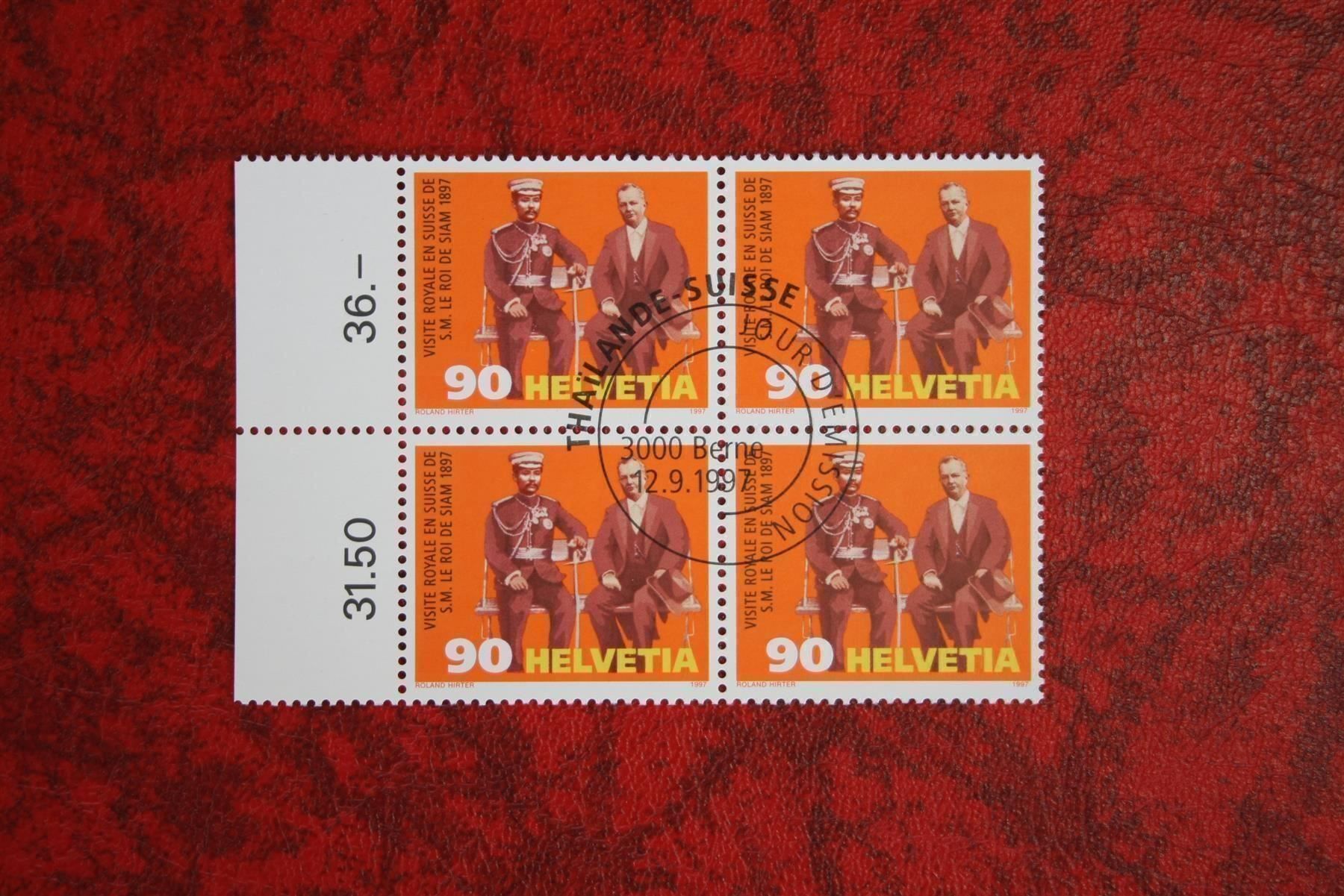 Tous les timbres: 1997: 926 4er-Block ET. mit Gummi – Neuf (Voir description) à Deitingen par Lglobi