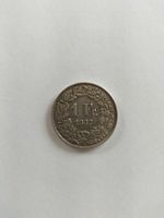 Pièce 1 Franc Suisse 1937 Helvetia bon état