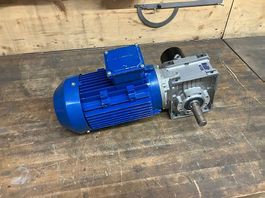 Elektromotor mit Getriebe + Geber